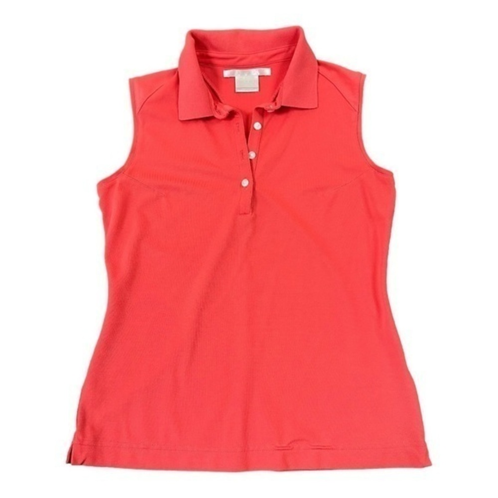 NIKE Dri-Fit Sleeveless Collared Golf Sport Top Athletic Preppy Shirt XS-S